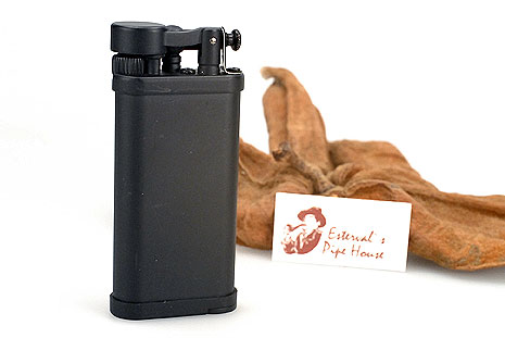 Corona Pipe Lighter Old Boy Black Matt Corona Pipe Lighter Old Boy Black Matt